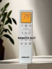 Singer Original Air Conditioner Remote Control With Display Light