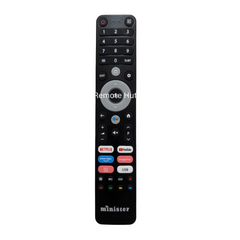Minister Android Led Tv Voice Control Remote