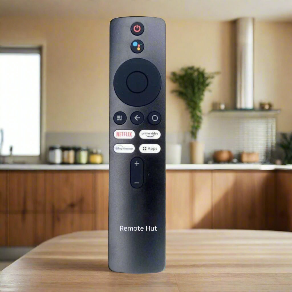 Mi Bluetooth Voice Remote Compatible with Mi TV || Xiaomi TV || Redmi TV Remote Controller  (Black)