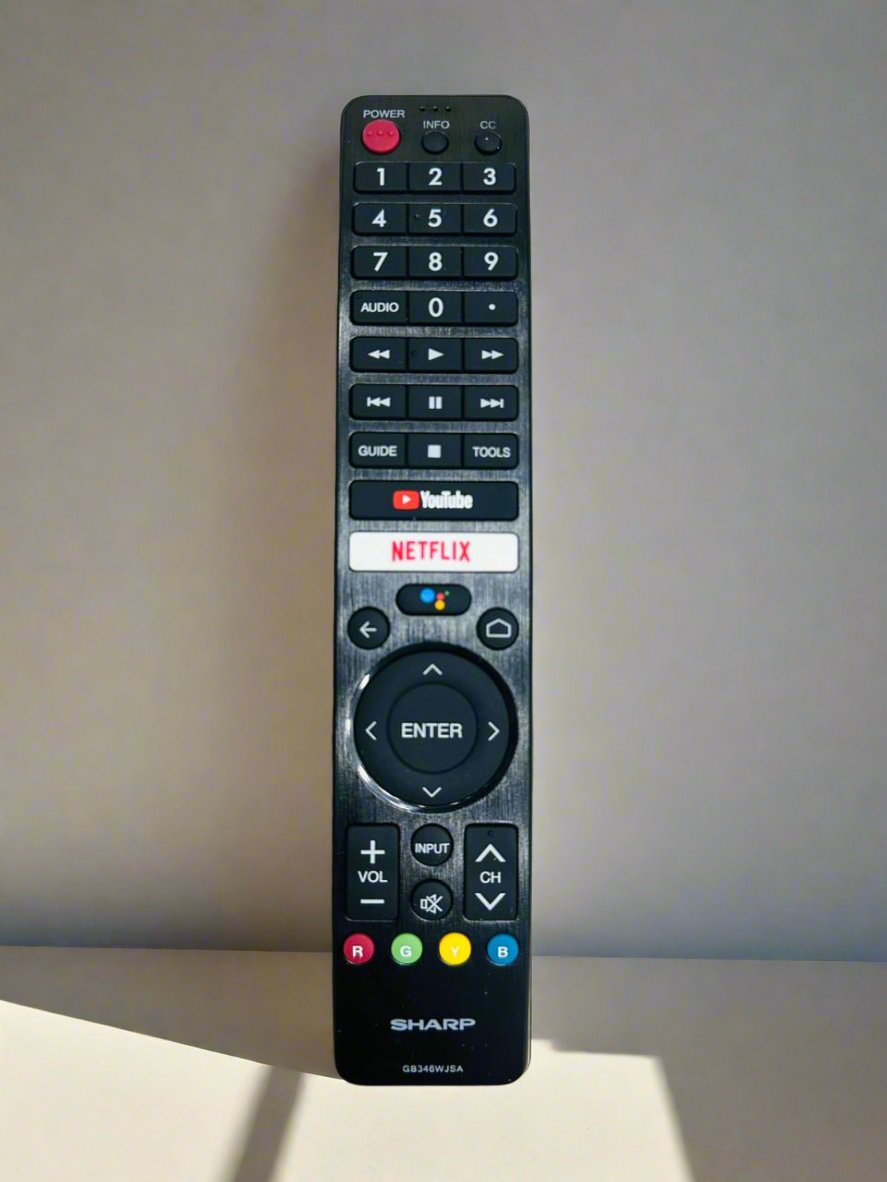 SHARP LED/Android TV /Smart TV Remote Control 326 Compatible With GB326WJSA, GB238WJSA,GB105WJSA, GA806WJSA, GA840WJS no voice replacment