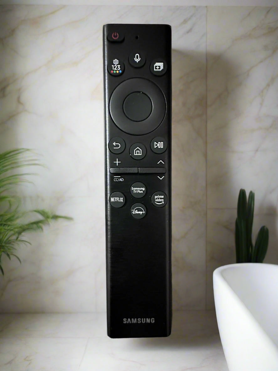 BN59-01385A Voice Replacement Remote Control for Samsung Smart Tvs 4k 8K Ultra HD Neo QLED The Frame and Crystal UHD Series 2021-2023 Models, Rechargeable Solar Cell and USB Type-C BN59-01385A Voice Replacement Remote Control for Samsung Smart Tvs 4k 8K Ultra HD Neo QLED The Frame and Crystal UHD Series 2021-2023 Models, Rechargeable Solar Cell and USB Type-C