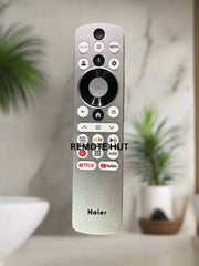 Haier QLED -Smart Google TV Remote with Hands free voice control