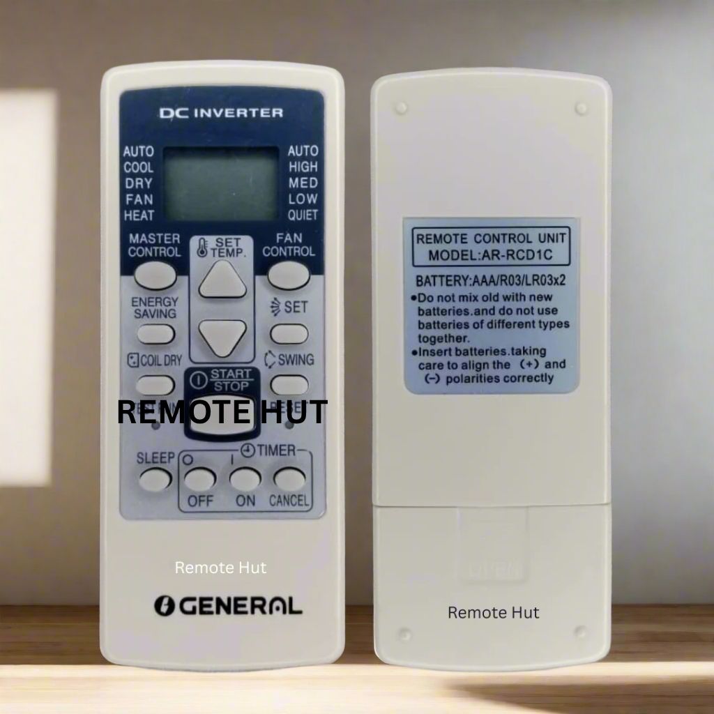 General Air Conditioner Remote Control