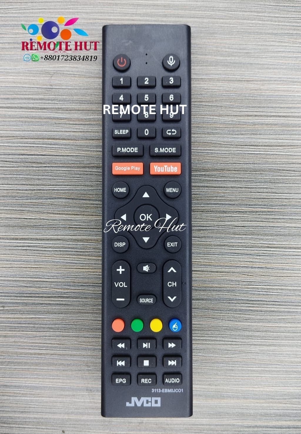 Jvco Android Tv Non Voice Remote Control