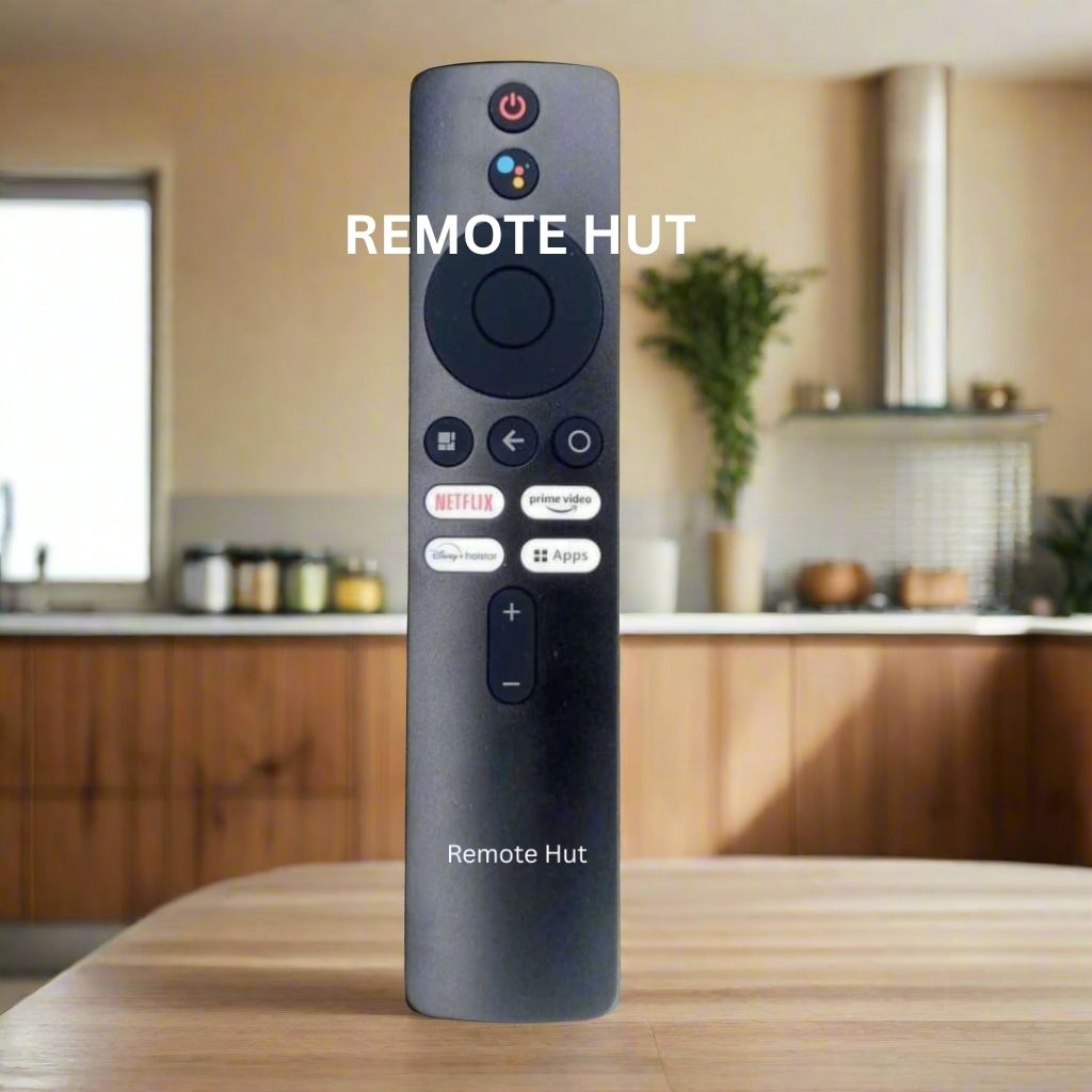 Mi Bluetooth Voice Remote Compatible with Mi TV || Xiaomi TV || Redmi TV Remote Controller  (Black)