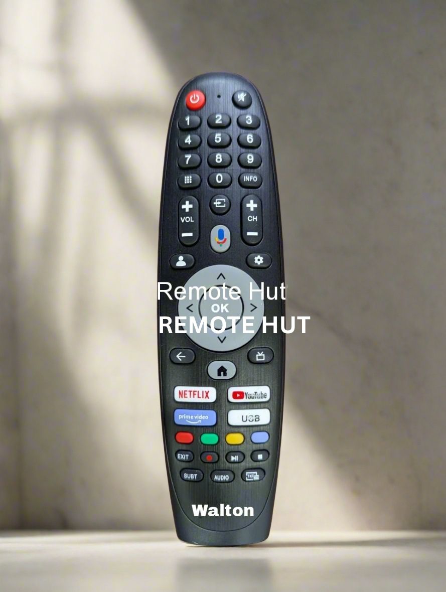 Walton Smart Led Tv Voice Remote Control With USB Button