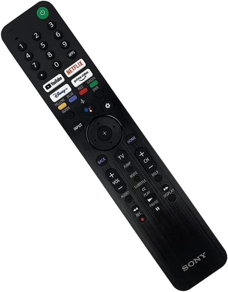 Sony RMF-TX520U Smart Voice Remote Control Compatible with TV Models Bravia 1-009-952-11 KD-43X80J KD-43X85J KD-50X80J XR-50X90J XR-50X94J XR-55A80J XR-55A84J XR-77A80CJ