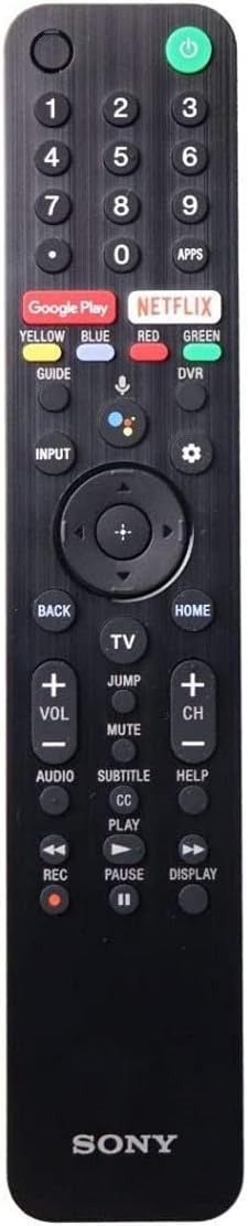 Voice Remote Controller RMF-TX500P for Sony TV KD-43X8000H, KD-55A8H, KD-55X8500G, KD-55X9000H, KD-55X9500H, KD-65A8H, KD-65X8000H, KD-65X9500G, KD-75X9500G