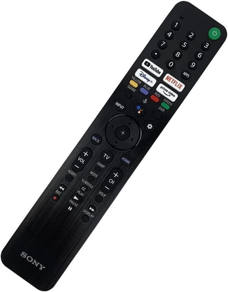 Sony RMF-TX520U Smart Voice Remote Control Compatible with TV Models Bravia 1-009-952-11 KD-43X80J KD-43X85J KD-50X80J XR-50X90J XR-50X94J XR-55A80J XR-55A84J XR-77A80CJ