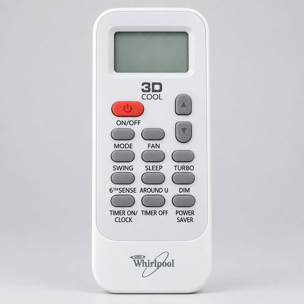 Whirlpool Air Conditioner Remote Control 06