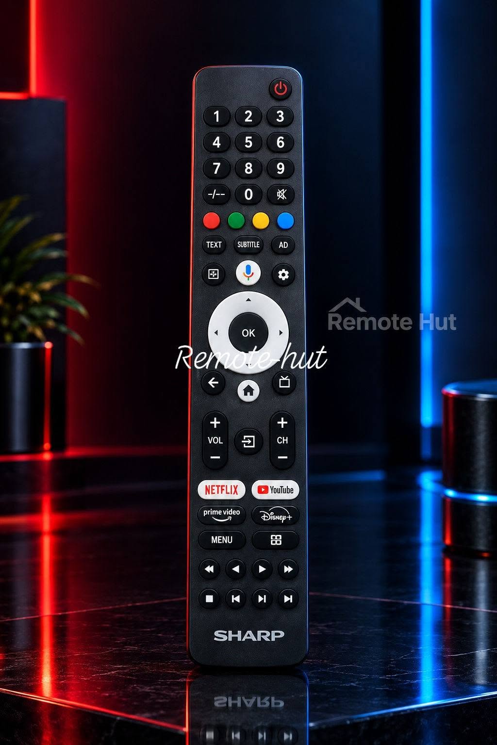 Sharp Led Tv Voice Remote Control