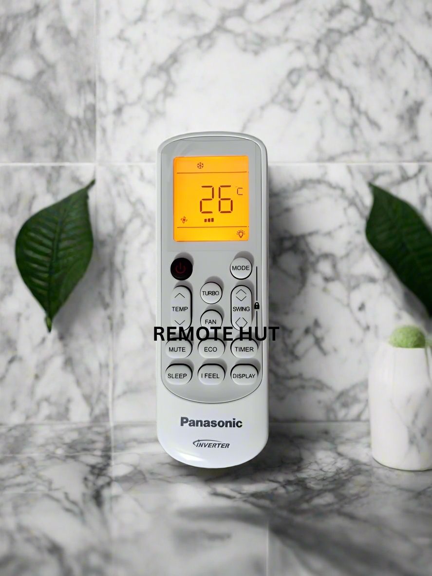 Panasonic Original Air Conditioner Remote Control With Display Light