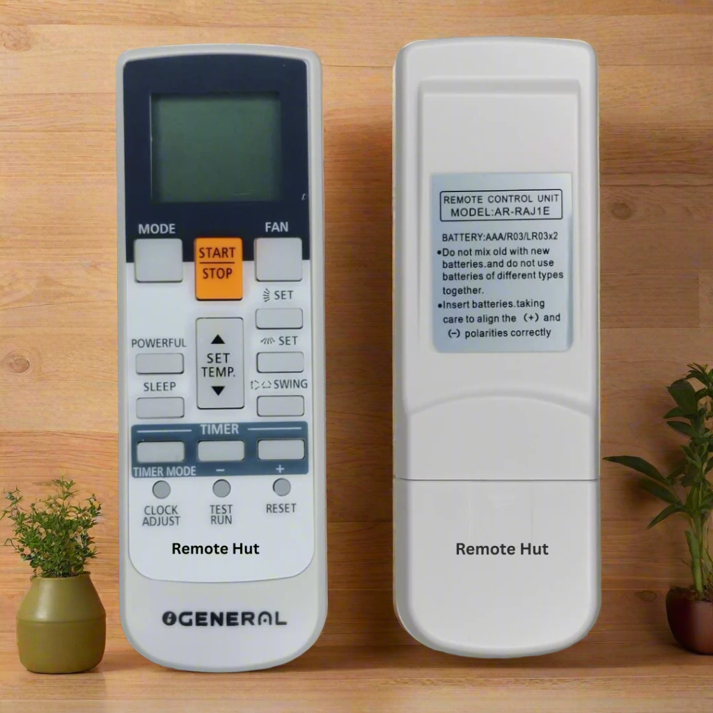 General Air Conditioner Original Quality Remote Control ( AR-RAJ1E )
