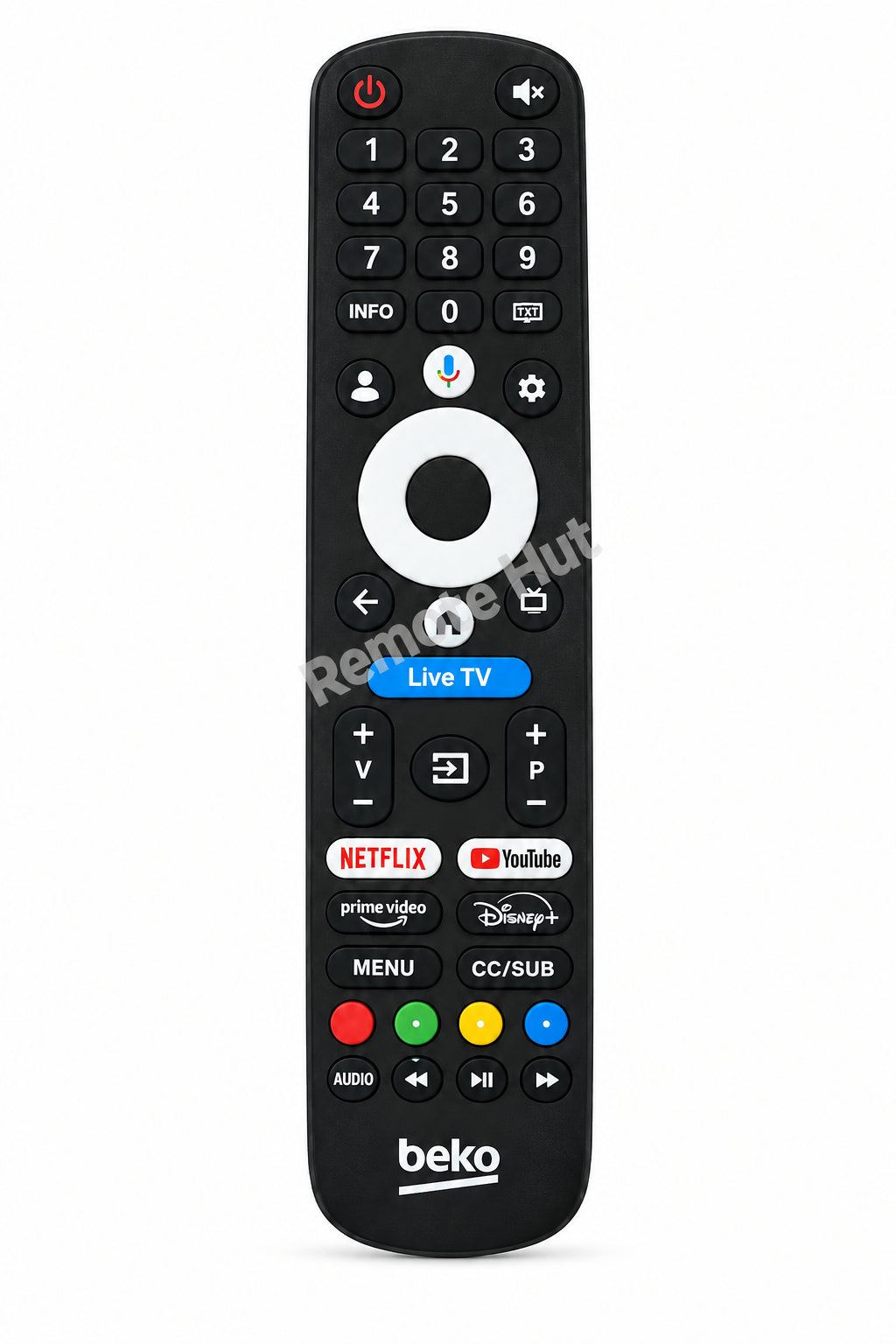 Beko Tv Original remote control