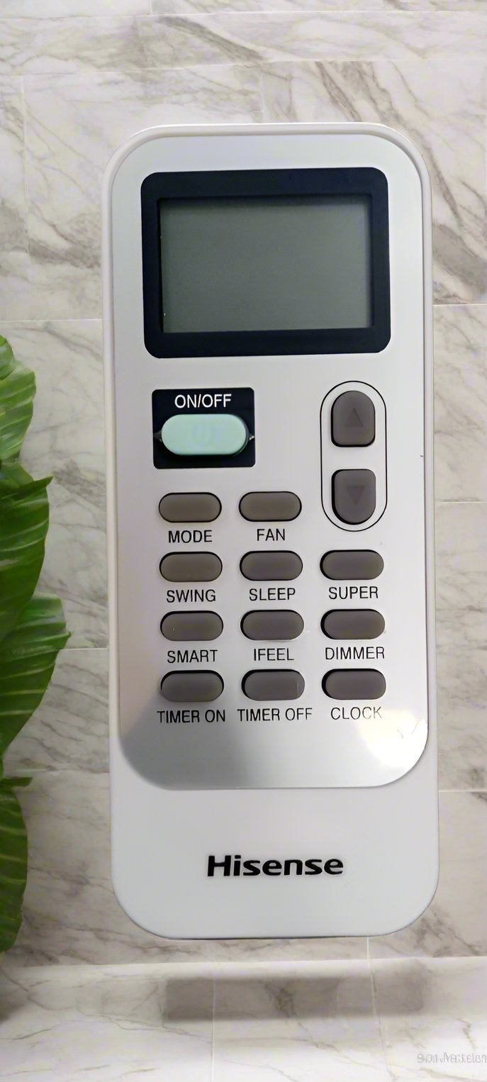 Hisense ac Remote 003