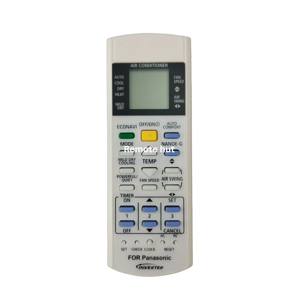 Panasonic Inverter Ac Remote Control
