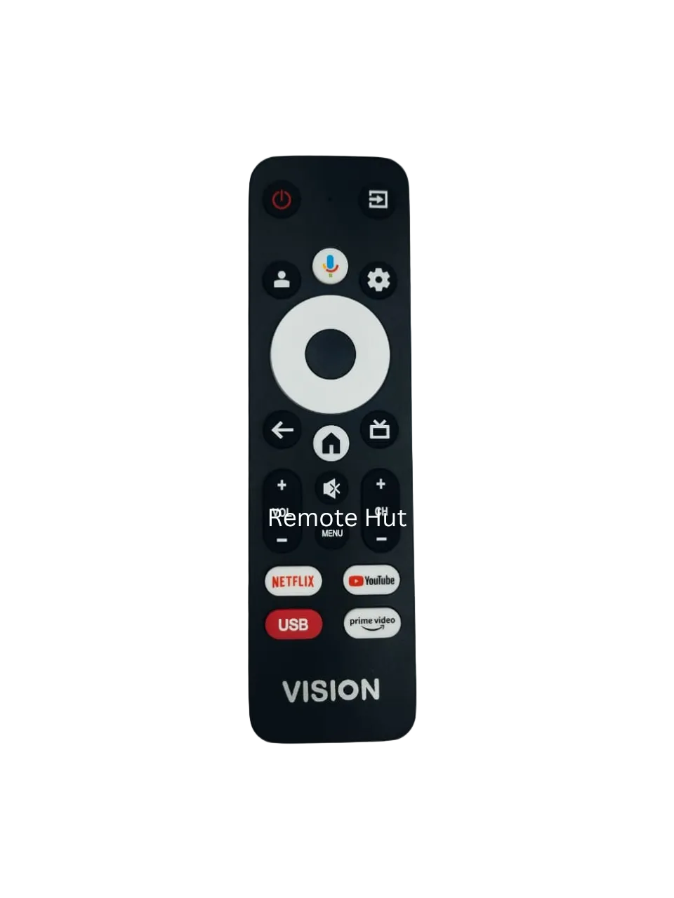 Vision Eco Plus Android Led Tv Voice Control Remote For Vision Smart Tv