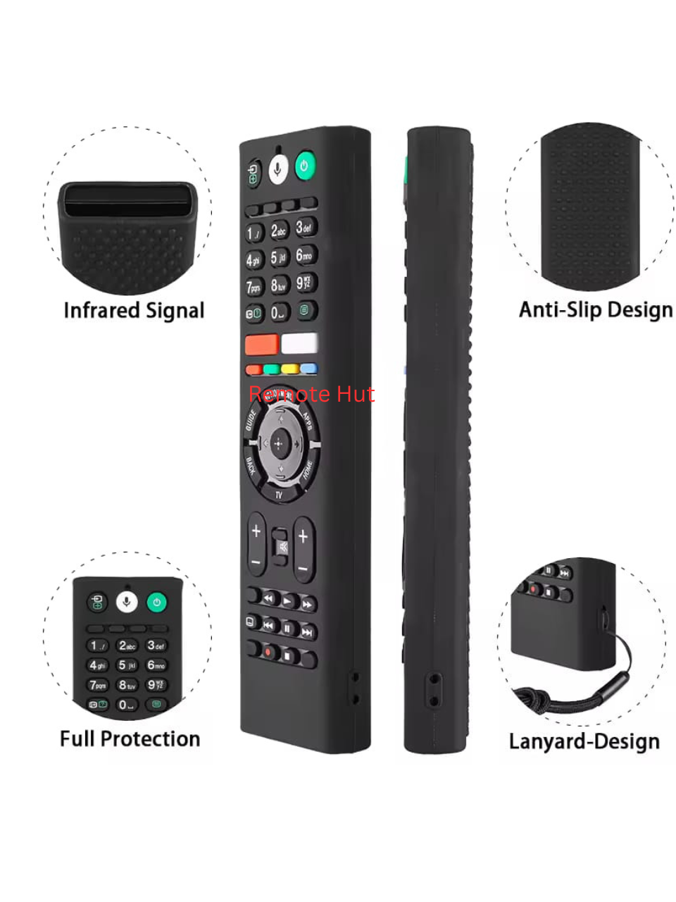 Silicon Cover For Sony Tv Remote Control