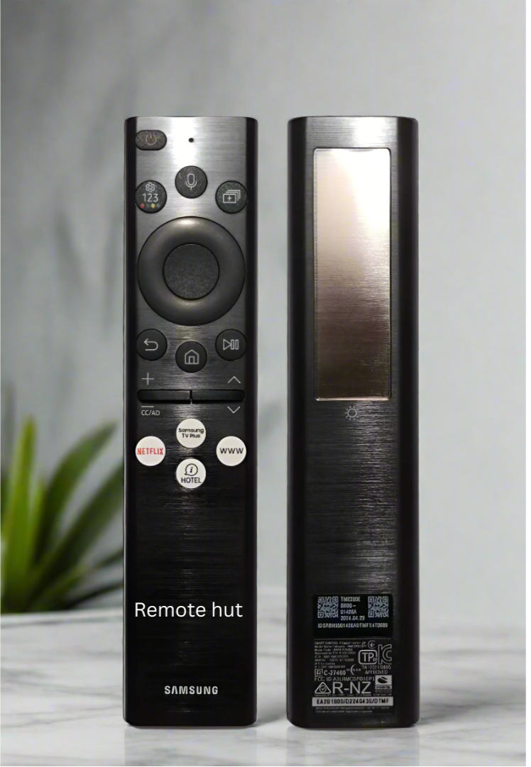 Samsung Original Solar Cell Charging Voice TV Remote Control Made In Indonesia