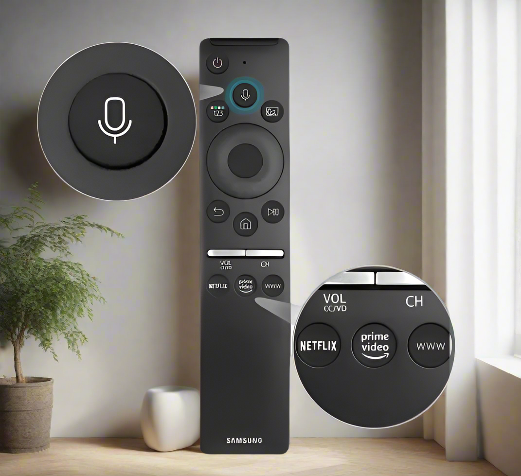 Samsung R Control Source Remote for Samsung TV Remote Control Compatible for All Samsung with V ...
