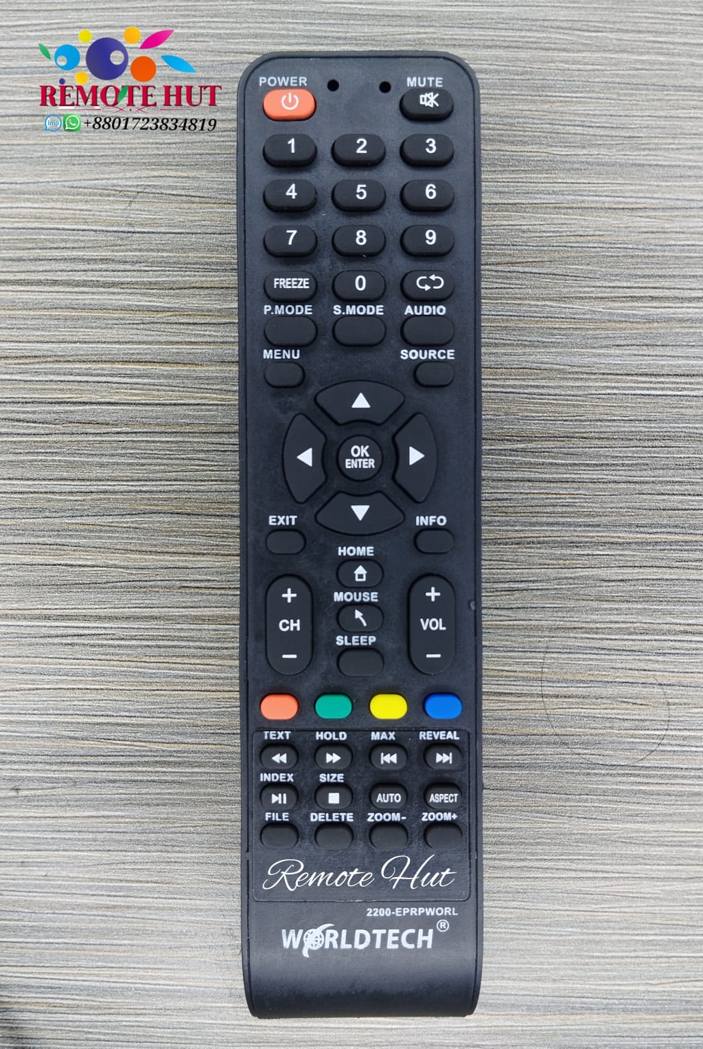 World Tech 2200 Led Tv Remote Control