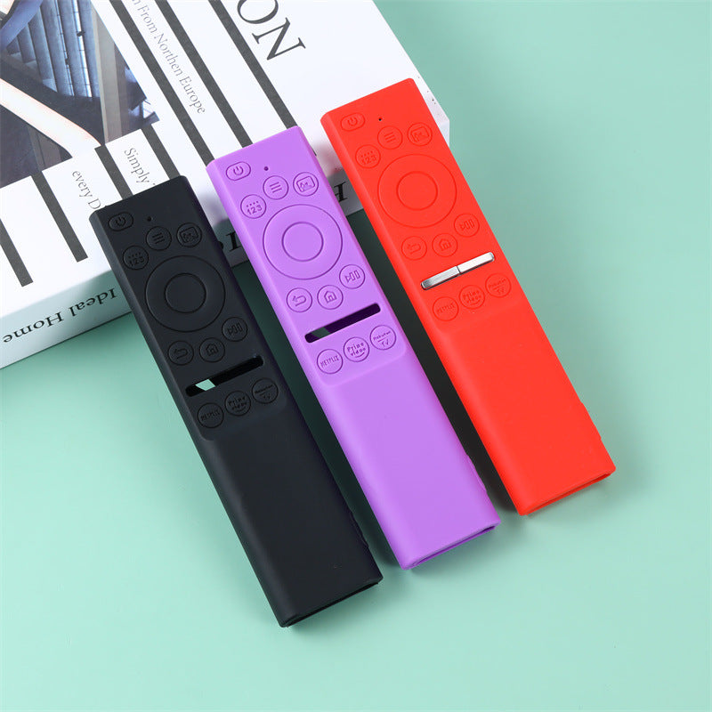 silicon Cover For Samsung Tv Remote Control Only Black Color Available